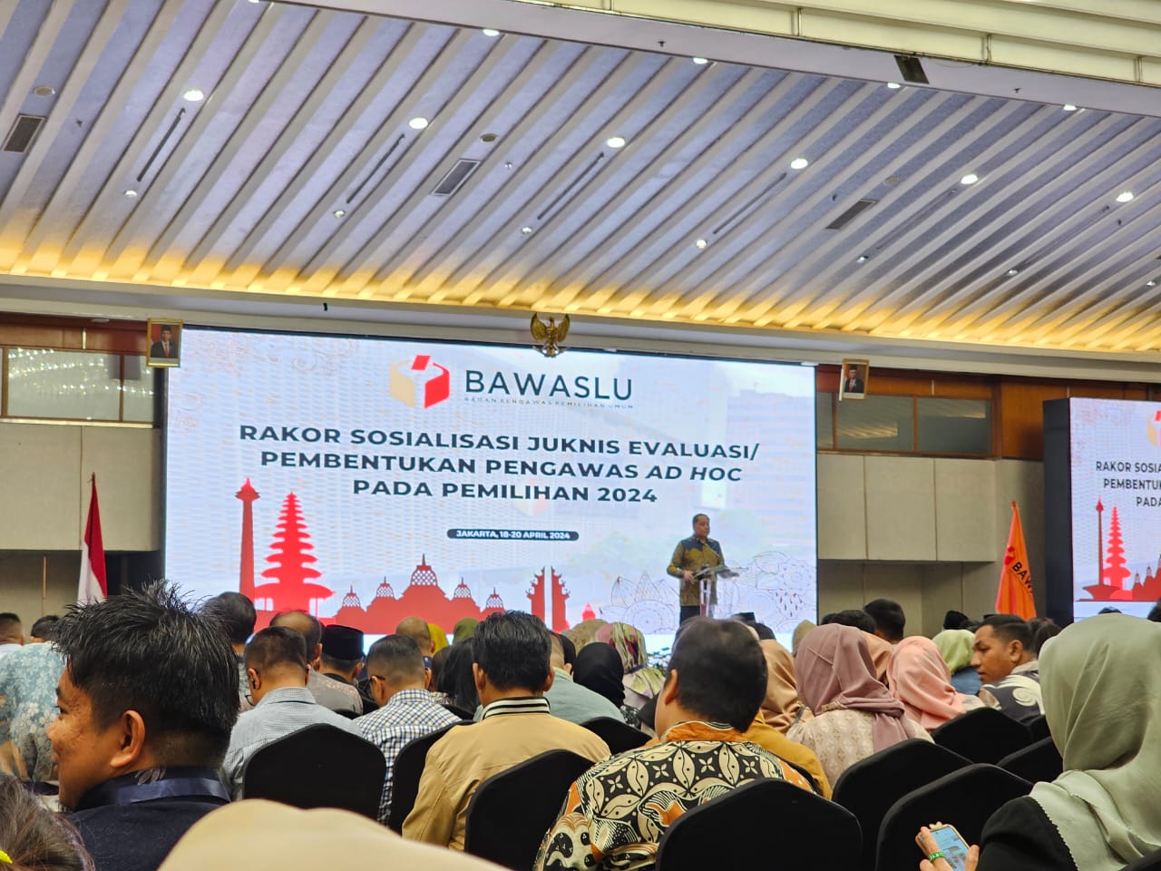 Bawaslu Kabupaten PPU hadiri Rapat Koordinasi Sosialisasi Juknis Evaluasi/Pembentukan Pengawas Adhoc