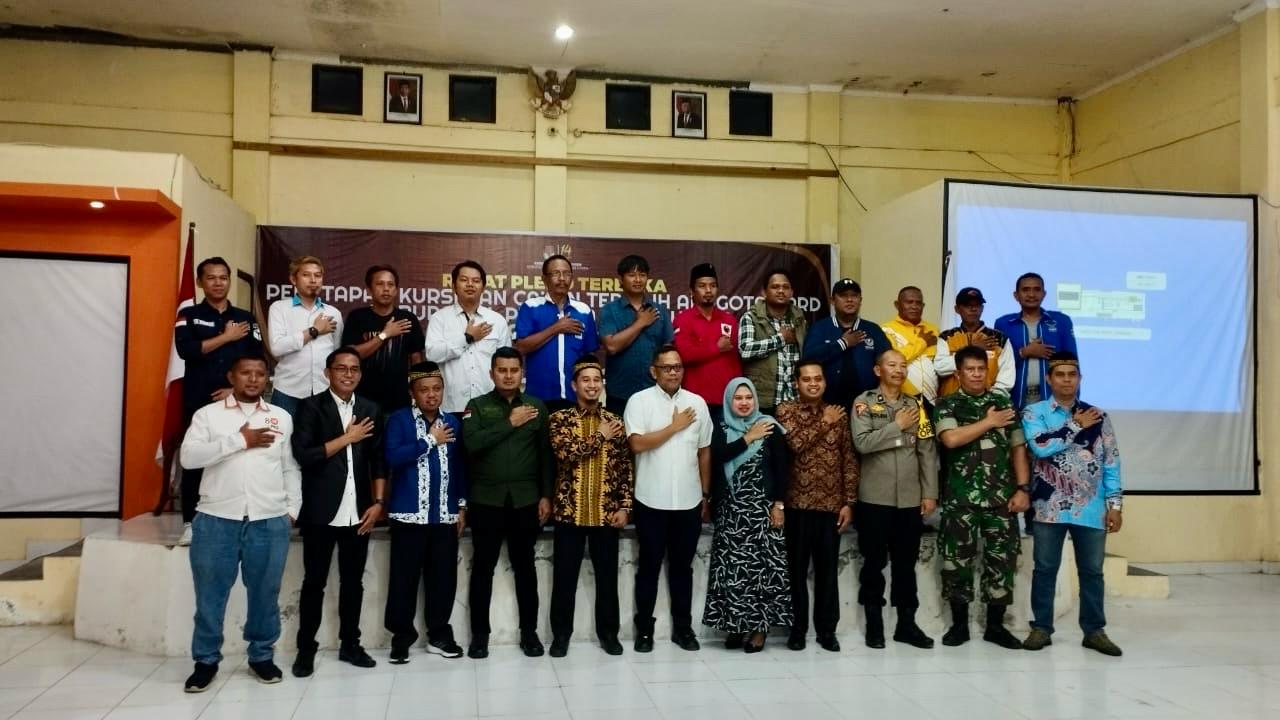 Bawaslu Kabupaten PPU hadiri Rapat Pleno Terbuka Penetapan Anggota DPRD Kabupaten PPU yang terpilih 