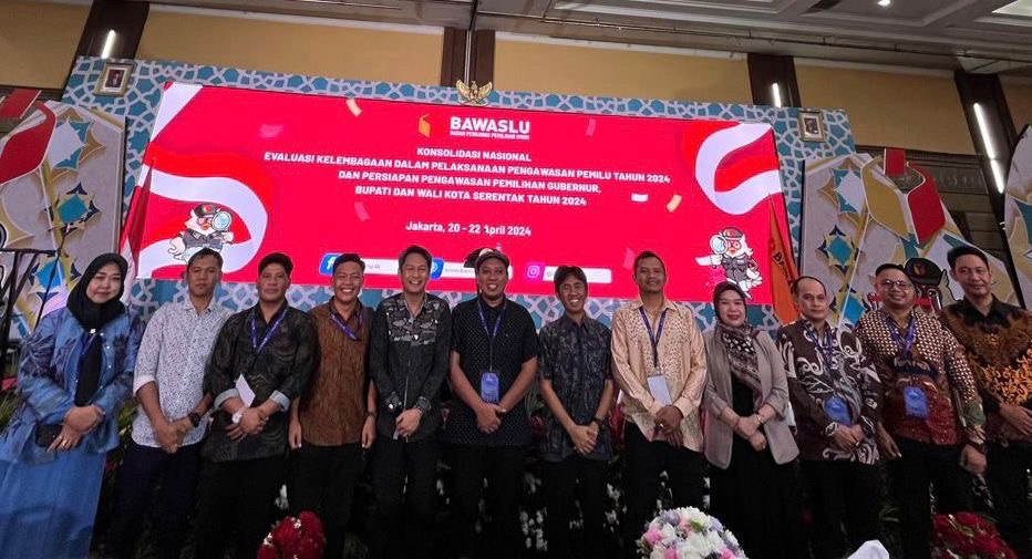 Bawaslu Kabupaten Penajam Paser Utara hadiri kegiatan konsolidasi nasional evaluasi kelembagaan dalam pelaksanaan pengawasan Pemilu tahun 2024