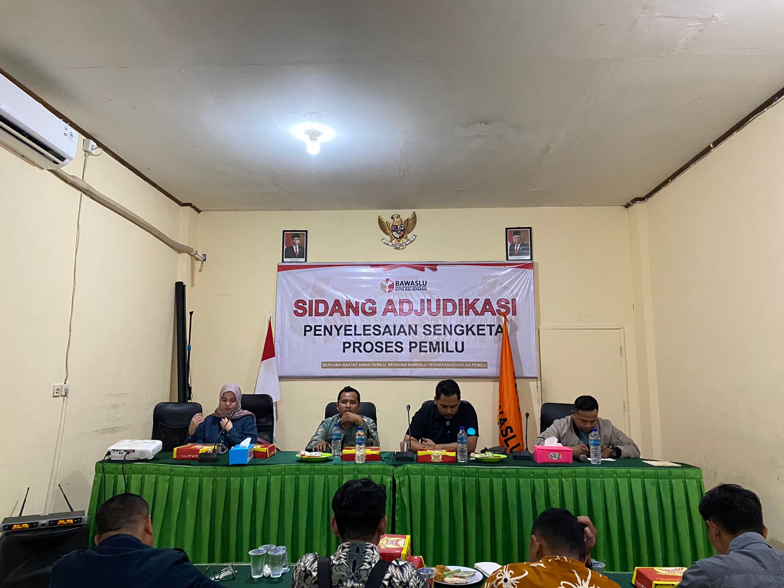 Bawaslu Kabupaten PPU mengikuti rapat evaluasi penanganan pelanggaran Administrasi Pemilu Tahun 2024