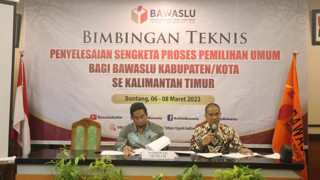 Bawaslu PPU Siap Menyelesaikan Permohonan Sengketa Proses Pemilu.