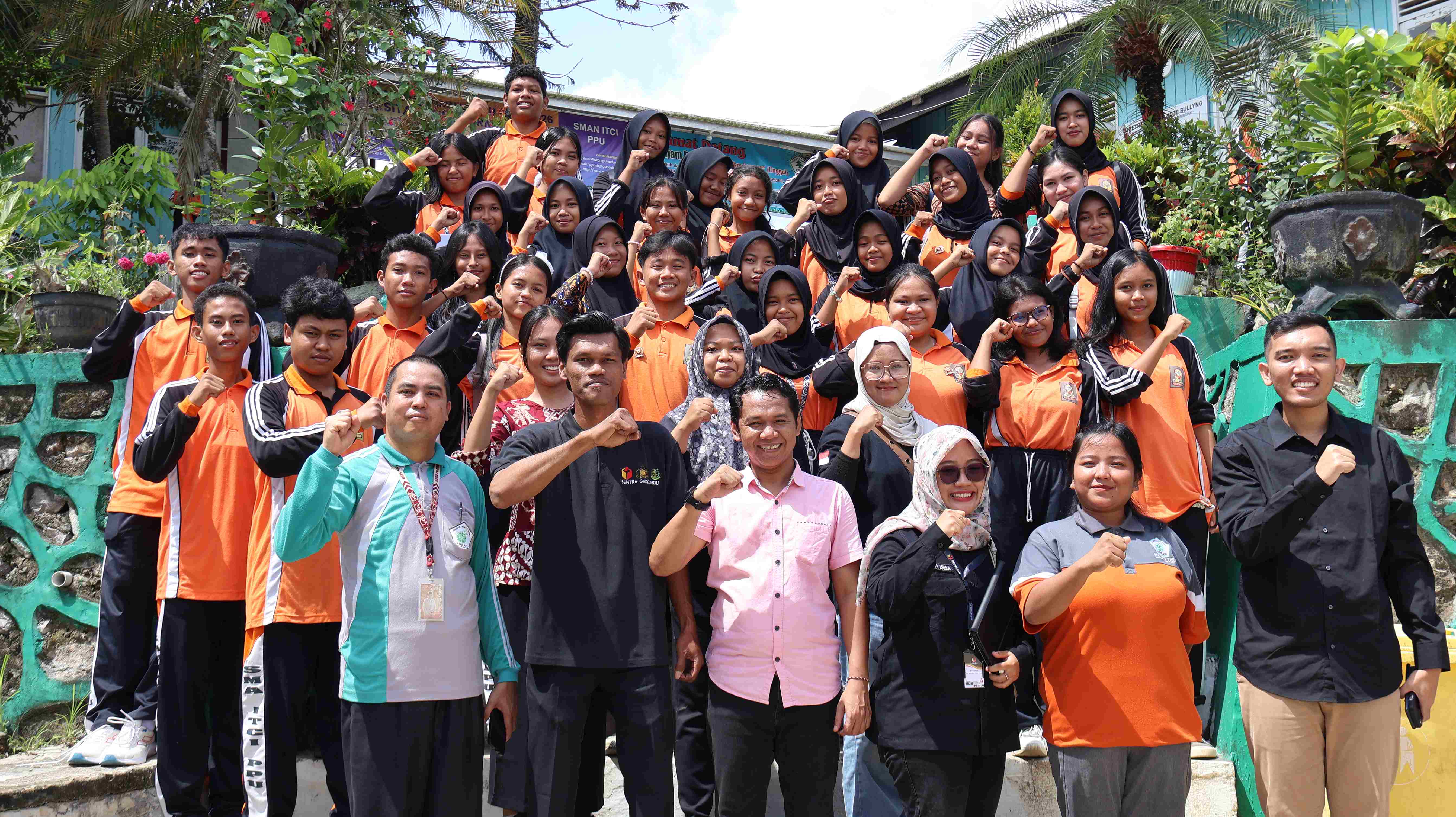 Dokumentasi Bawaslu Goes to School SMA ITCI PPU