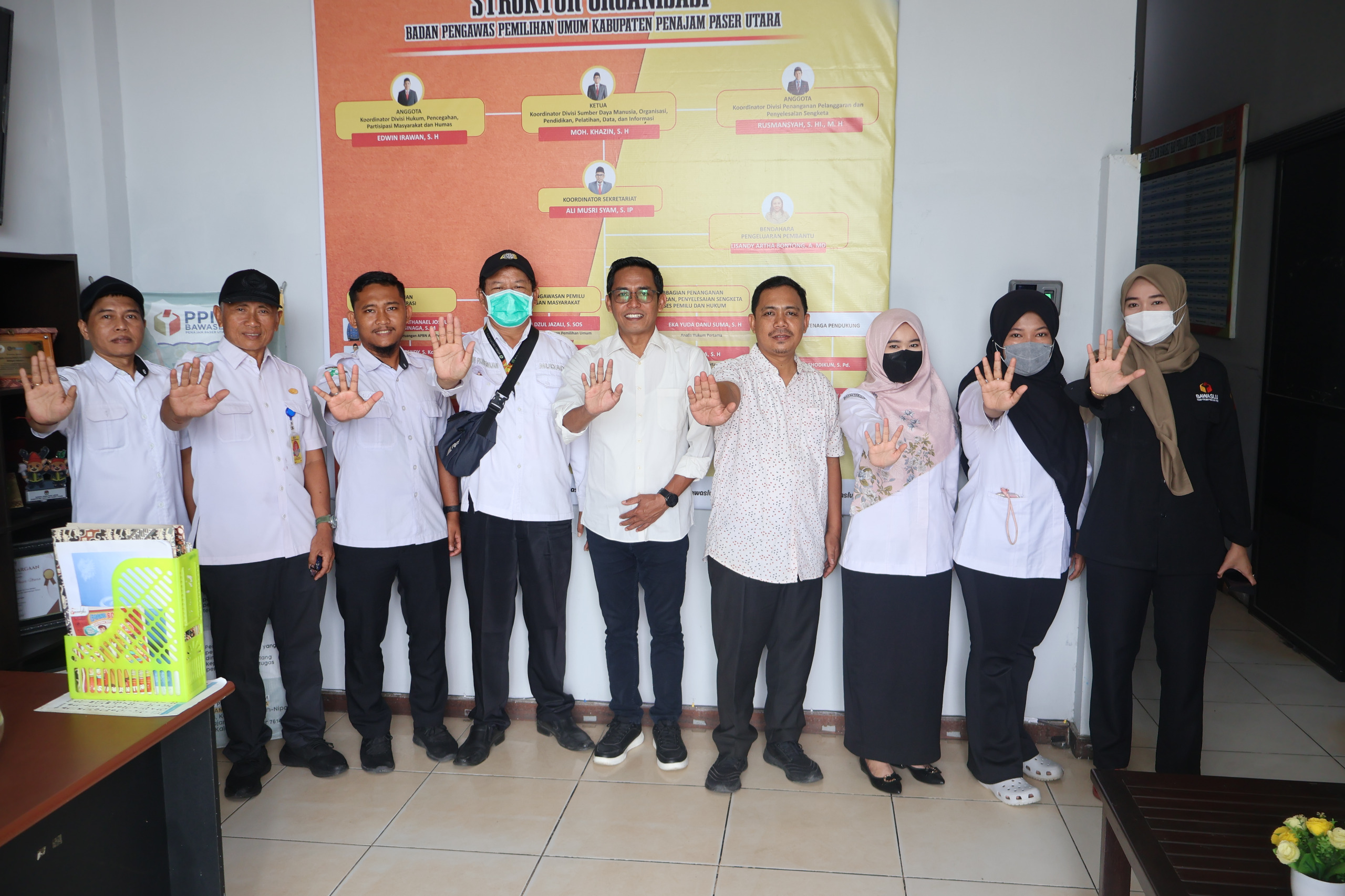 Dokumentasi bersama Puskesmas Penajam