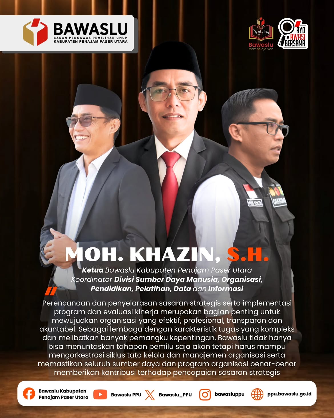 Coming Soon! Bawaslu Mengajarkan, Bawaslu PPU Perkuat Budaya Belajar dan Kapasitas Pengawas