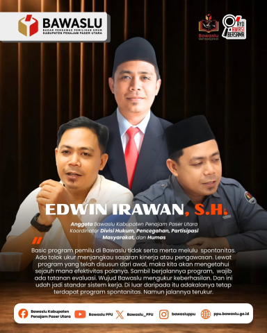 Coming Soon! Bawaslu Mengajarkan, Bawaslu PPU Perkuat Budaya Belajar dan Kapasitas Pengawas