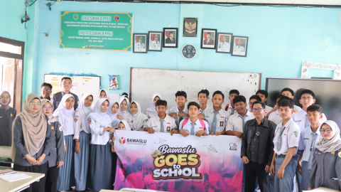 Bawaslu PPU Edukasi Pemilih Pemula tentang Hak Memilih dan Politik Uang