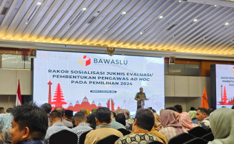 Bawaslu Kabupaten PPU hadiri Rapat Koordinasi Sosialisasi Juknis Evaluasi/Pembentukan Pengawas Adhoc