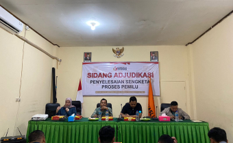 Bawaslu Kabupaten PPU mengikuti rapat evaluasi penanganan pelanggaran Administrasi Pemilu Tahun 2024