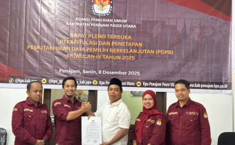 Serah Terima BA Pleno PDPB Triwulan IV