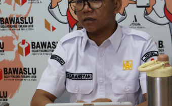 Perkuat Kesiapan Jajaran, Bawaslu PPU Simulasikan Mekanisme Penerimaan Laporan